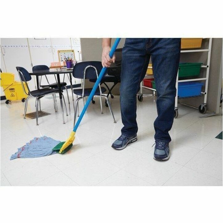 Rubbermaid Commercial Side Gate Style Mop Handle, Available in Wood or Fiberglass in 2 Lengths