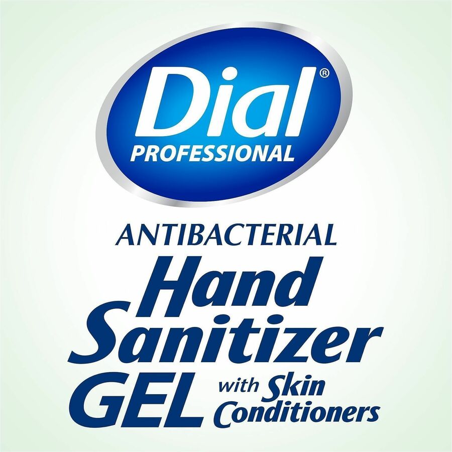 35482 Dial® Professional Antibacterial Gel Hand Sanitizer, E3, Fragrance Free, 11 oz Pump Bottle, 12 per case — FREE SHIPPING*