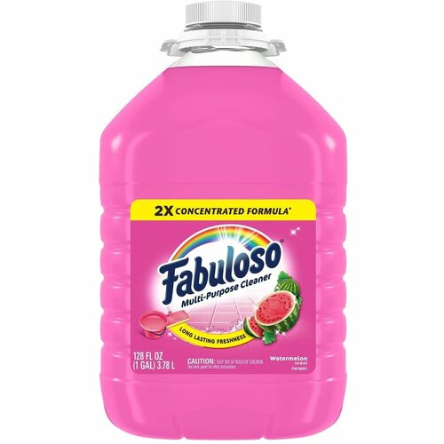 Fabuloso® 2X Concentrated Multi-Purpose Cleaner, Watermelon Scent, Gallon Bottle - 4 per case — FREE SHIPPING*