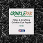 10LB Black Crinkle Paper