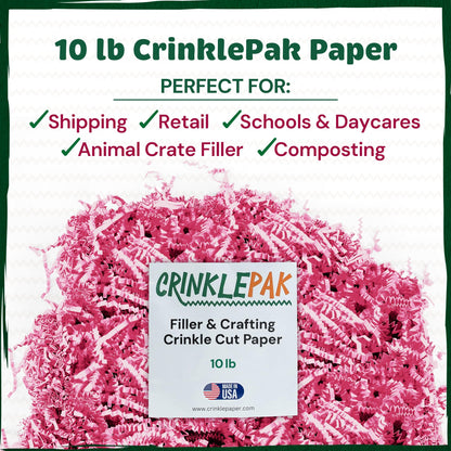 crinkle paper Pink 10lb