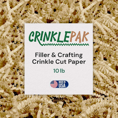 Premium Crinkle Paper - 10 LB Ivory