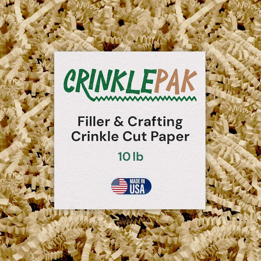 Premium Crinkle Paper - 10 LB Ivory