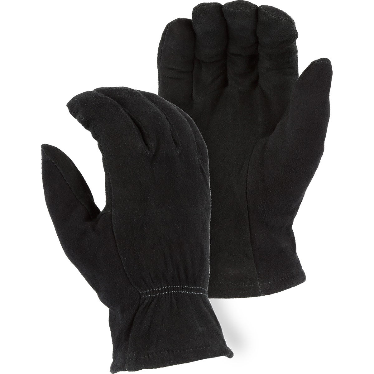 1548BLK Majestic Winter Lined Black Deerskin Drivers Glove — 12 Pairs or 72 Pairs — FREE SHIPPING*