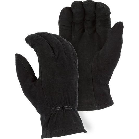 1548BLK Majestic Winter Lined Black Deerskin Drivers Glove — 12 Pairs or 72 Pairs — FREE SHIPPING*