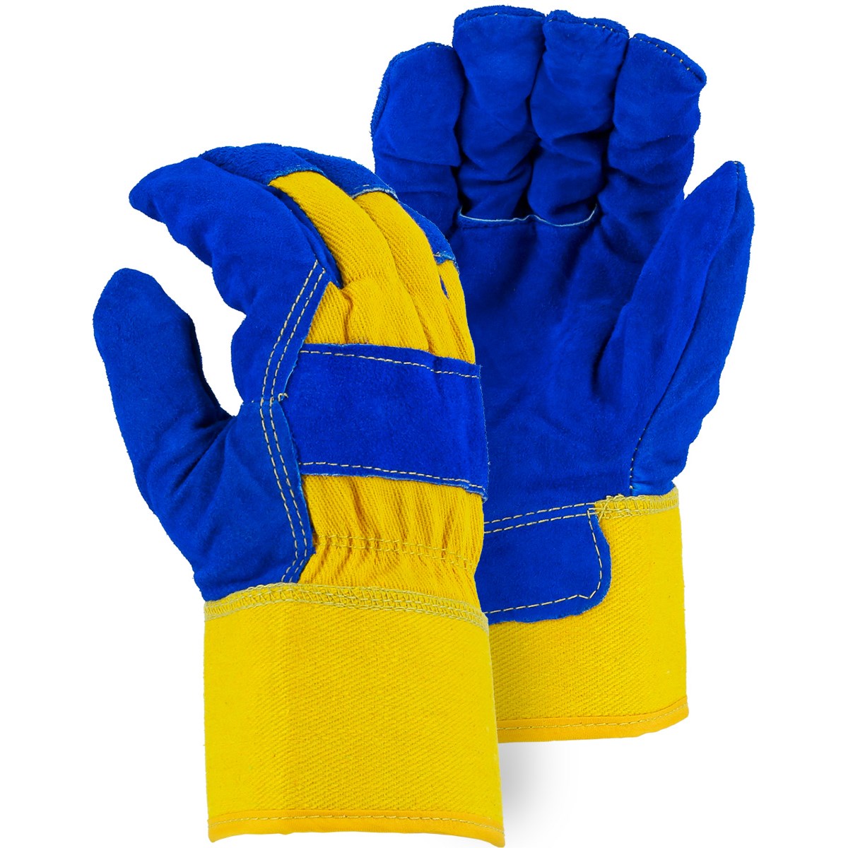 1600 Majestic Winter Lined Cowhide Leather Palm Glove — 12 Pairs or 72 Pairs — FREE SHIPPING*