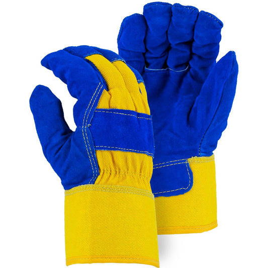 1600 Majestic Winter Lined Cowhide Leather Palm Glove — 12 Pairs or 72 Pairs — FREE SHIPPING*