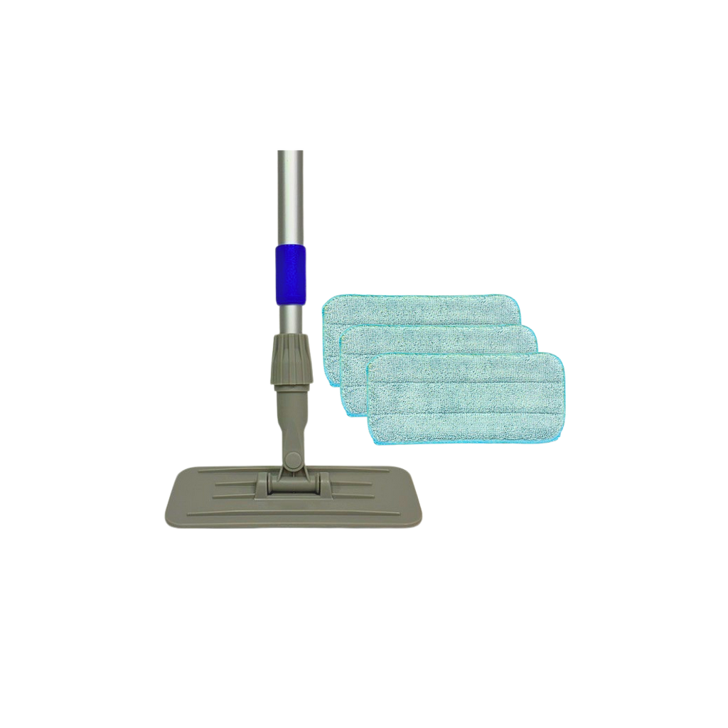 173211 Better Brush Microfiber Wall Wash Kit (for Walls, Ceilings & Restrooms) - 11" Blue Pads, Frame and Telescopic Handle — FREE SHIPPING*