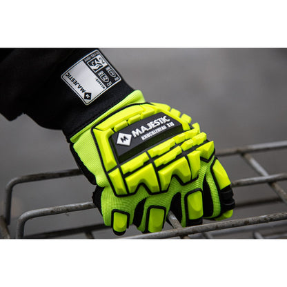 21242HY Majestic Knucklehead X10 Armor Skin™ Mechanics Glove — 12 Pairs or 72 Pairs — FREE SHIPPING*