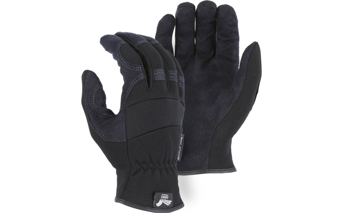 2136HO Majestic Armor Skin™ Mechanics Glove with Hi-Viz Knit Back — 12 Pairs or 72 Pairs — FREE SHIPPING*