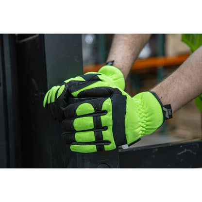2136BL Majestic Armor Skin™ Mechanics Glove with Knit Back — 12 Pairs or 72 Pairs — FREE SHIPPING*