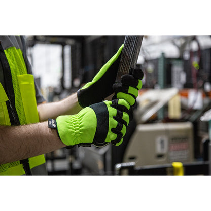 2136BL Majestic Armor Skin™ Mechanics Glove with Knit Back — 12 Pairs or 72 Pairs — FREE SHIPPING*