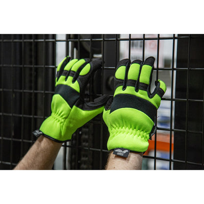 2136BL Majestic Armor Skin™ Mechanics Glove with Knit Back — 12 Pairs or 72 Pairs — FREE SHIPPING*