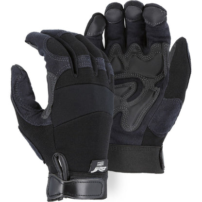 2139HY Majestic Mechanics Glove with PVC Double Palm — 12 Pairs or 72 Pairs — FREE SHIPPING*