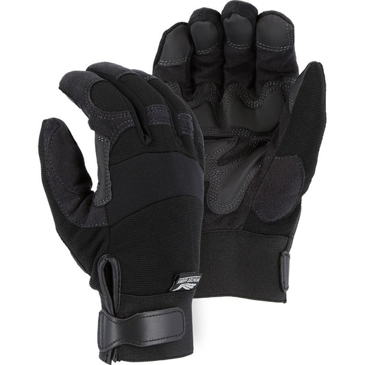 2139BKH Majestic Winter Lined Mechanics Glove with PVC Double Palm — 12 Pairs or 72 Pairs — FREE SHIPPING*