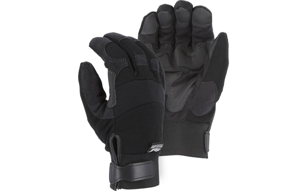 2139BKH Majestic Winter Lined Mechanics Glove with PVC Double Palm — 12 Pairs or 72 Pairs — FREE SHIPPING*