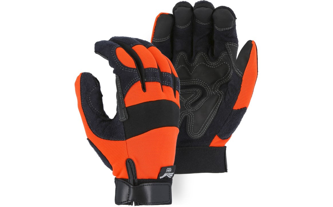 2139HO Majestic Mechanics Glove with PVC Double Palm — 12 Pairs or 72 Pairs — FREE SHIPPING*