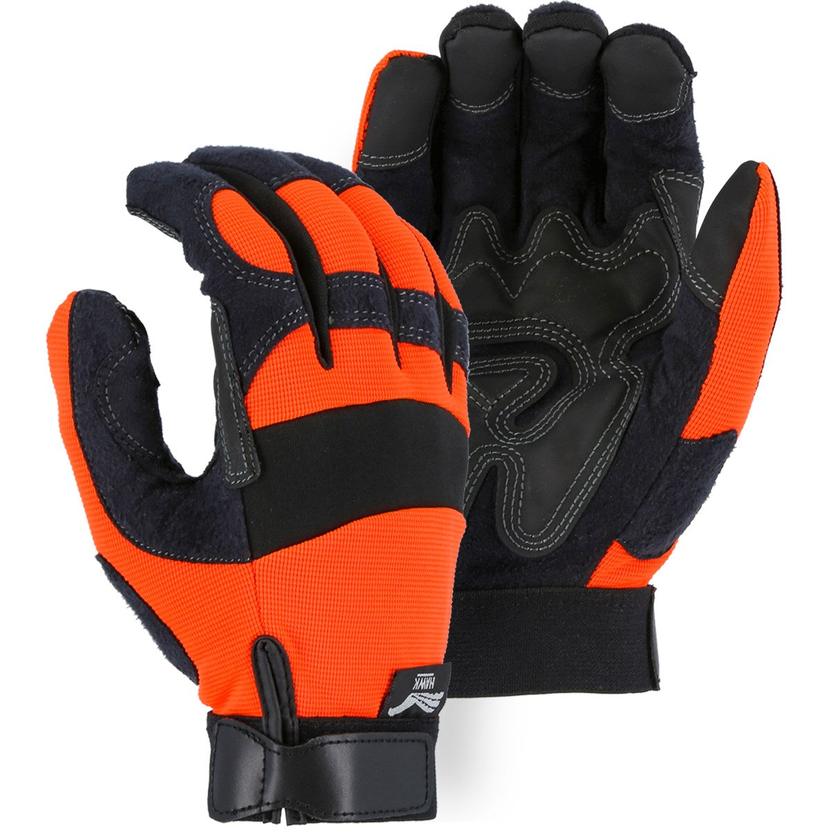 2139HY Majestic Mechanics Glove with PVC Double Palm — 12 Pairs or 72 Pairs — FREE SHIPPING*