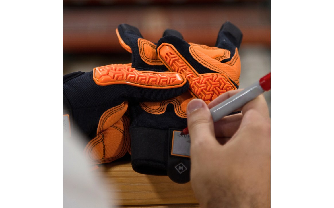 21475BK Majestic Knucklehead Cut Resistant Mechanics Glove with D3O® Impact Protection & Palm Padding, ANSI Impact 2, ANSI Puncture 3 — 12 Pairs or 72 Pairs — FREE SHIPPING*