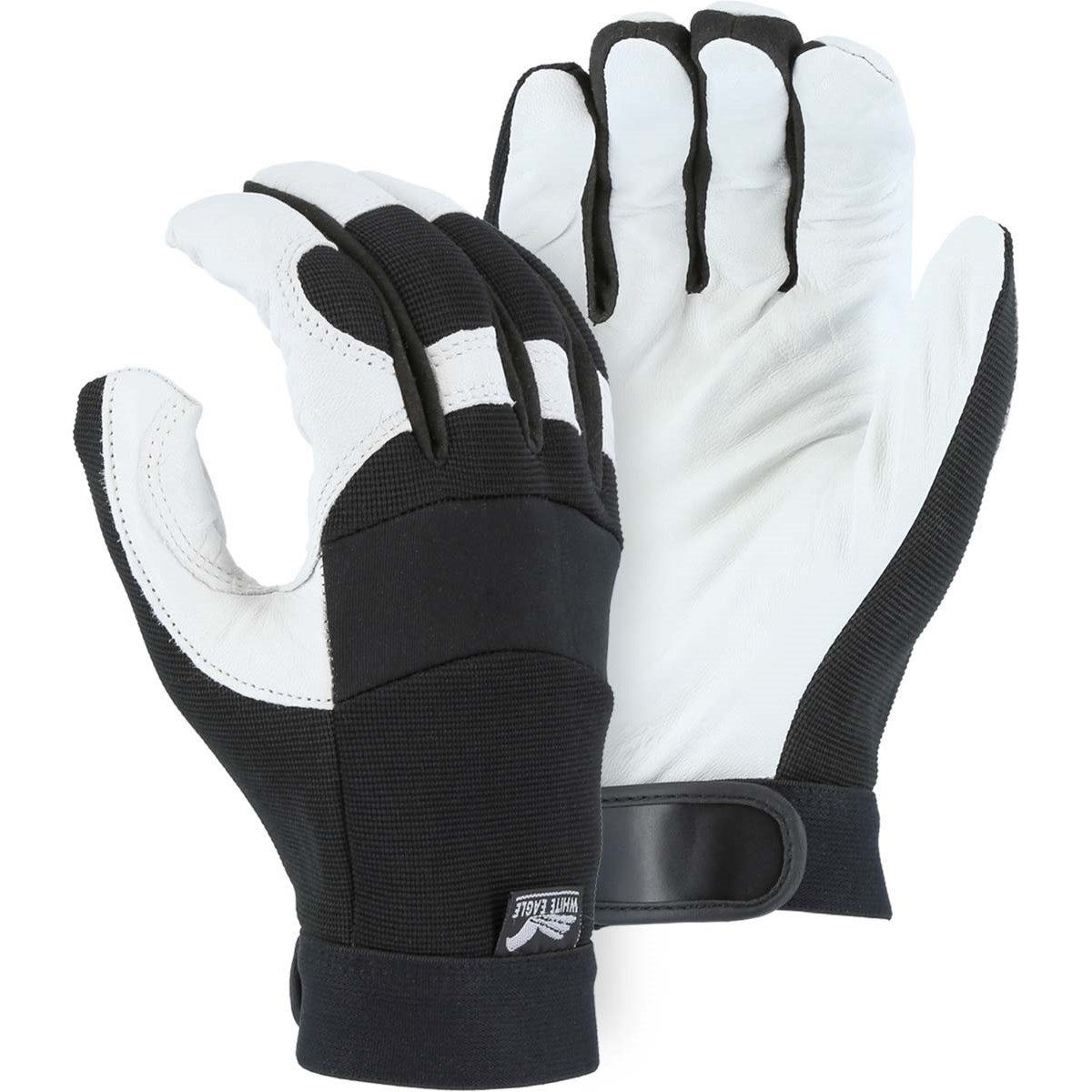 2153 Majestic Mechanics Glove with Grain Goatskin Palm — 12 Pairs or 72 Pairs — FREE SHIPPING*