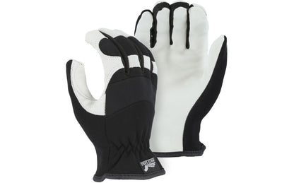 2153D Majestic Mechanics Glove with Grain Goatskin Palm — 12 Pairs or 72 Pairs — FREE SHIPPING*