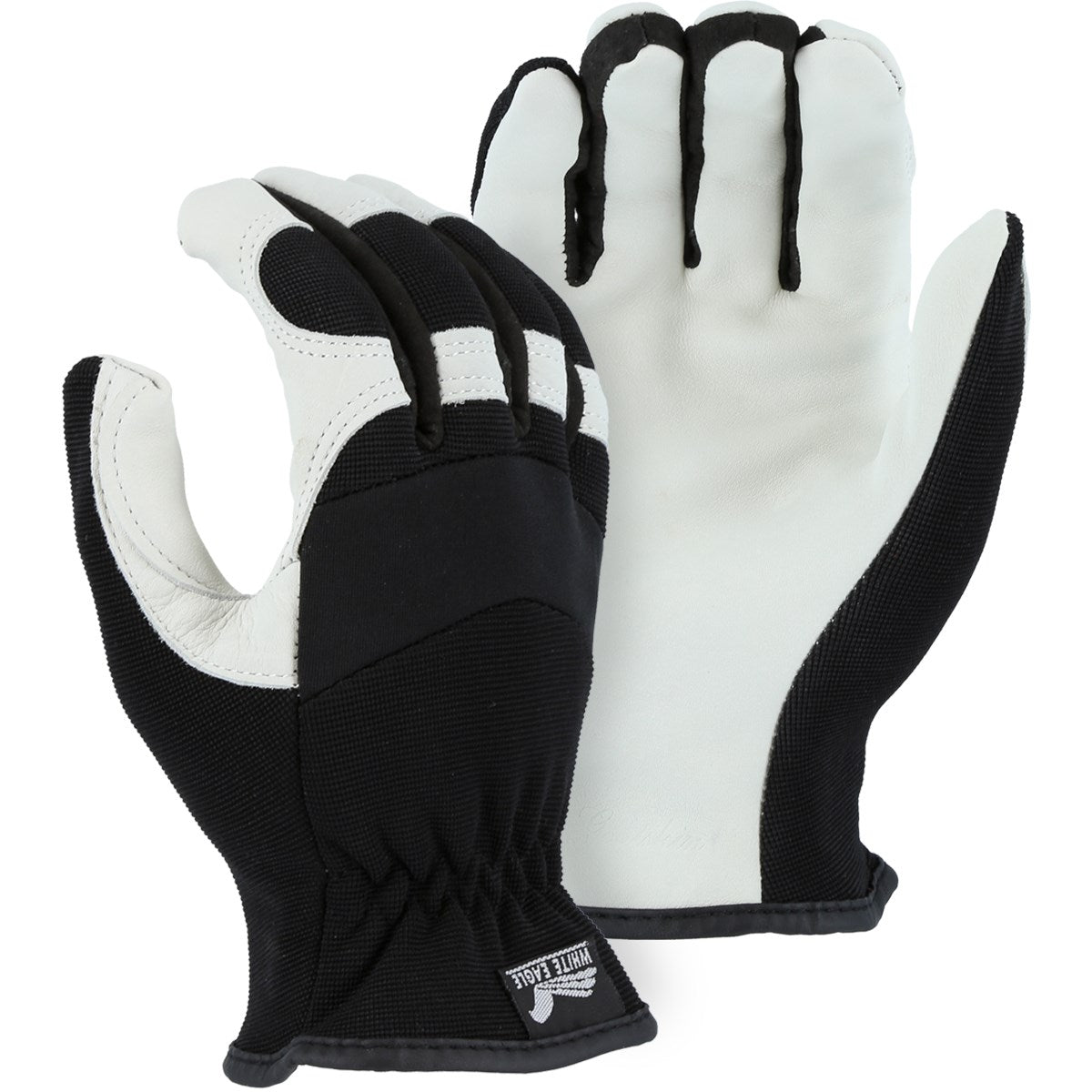 2153D Majestic Mechanics Glove with Grain Goatskin Palm — 12 Pairs or 72 Pairs — FREE SHIPPING*