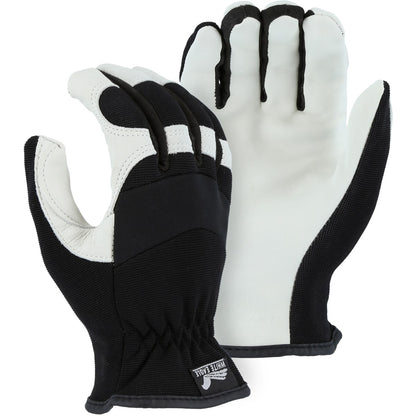 2153D Majestic Mechanics Glove with Grain Goatskin Palm — 12 Pairs or 72 Pairs — FREE SHIPPING*