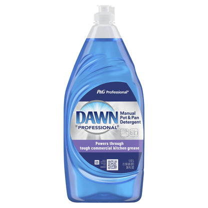 P&G Professional Dawn® Professional Manual Pot & Pan Detergent, Original Scent, 38 oz. Squeeze Bottle - 8/cs