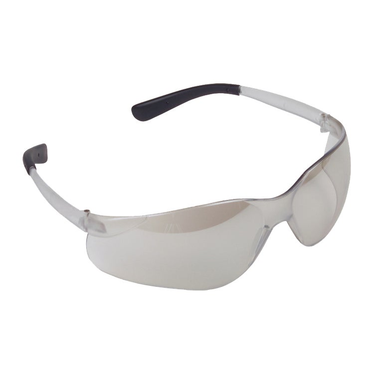 Cordova DANE™ Safety Glasses, Single Wrap-Around Scratch-Resistant Lens, Flexible Rubber Temples, Choose Clear or Gray or Indoor/Outdoor Lens