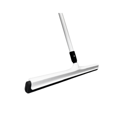 Better Brush 22" Double Blade Black Moss Floor Squeegee w/ 4' or 5' Fiberglass Handle, White — FREE SHIPPING*
