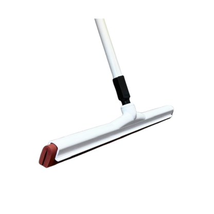 Better Brush 22" Double Blade Red Moss Floor Squeegee w/ 4' or 5' Fiberglass Handle, White — FREE SHIPPING*