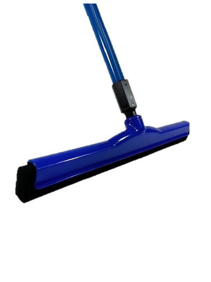 Better Brush 18" or 24" Double Blade Floor Squeegee Kit w/ 4' or 5' Fiberglass Handle, Choose Blue, Green, Red, or Yellow — FREE SHIPPING*