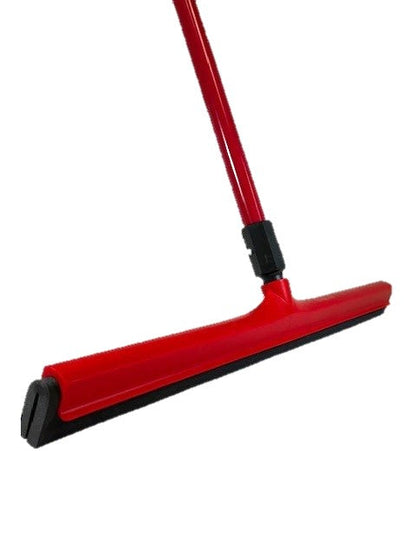 Better Brush 18" or 24" Double Blade Floor Squeegee Kit w/ 4' or 5' Fiberglass Handle, Choose Blue, Green, Red, or Yellow — FREE SHIPPING*