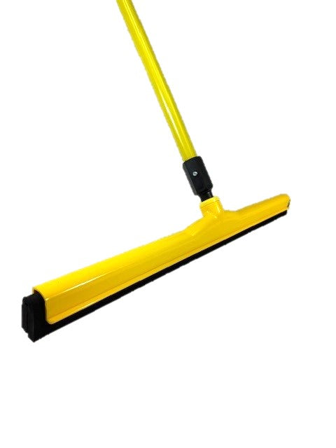 Better Brush 18" or 24" Double Blade Floor Squeegee Kit w/ 4' or 5' Fiberglass Handle, Choose Blue, Green, Red, or Yellow — FREE SHIPPING*