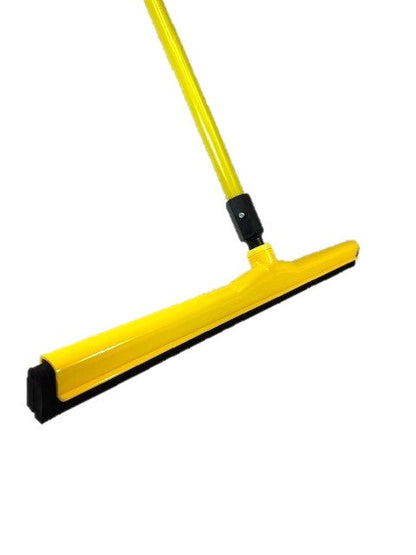 Better Brush 18" or 24" Double Blade Floor Squeegee Kit w/ 4' or 5' Fiberglass Handle, Choose Blue, Green, Red, or Yellow — FREE SHIPPING*