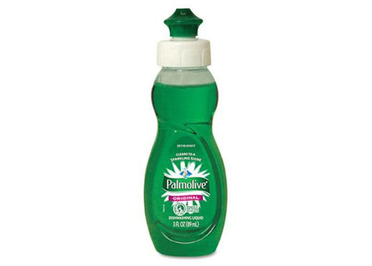 Colgate Palmolive Dishwashing Liquid, Green, 3.0 oz Squeeze Bottle - 72/cs