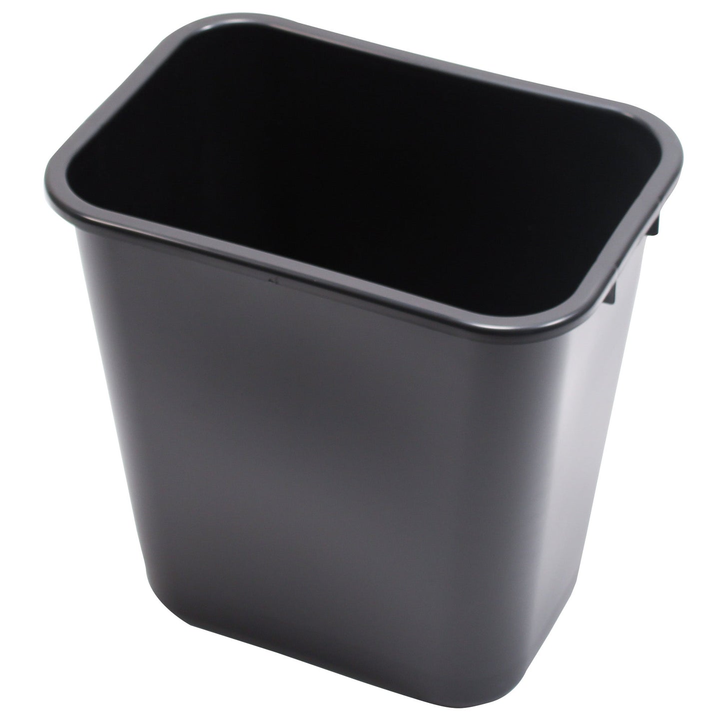 Performance Plus™ 28qt / 7gal Waste Can, Plastic, Black - 1/ea