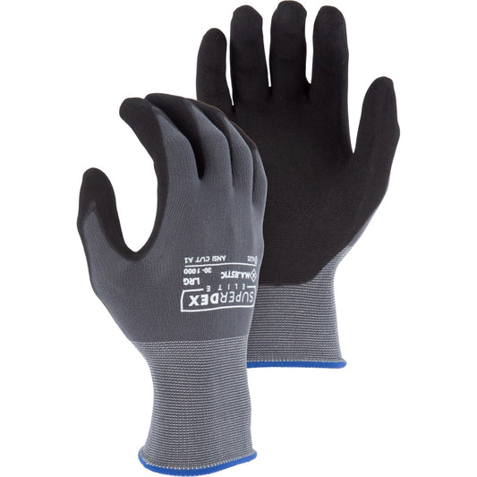 30-1000 Majestic Premium Foam Nitrile Palm on Nylon/Spandex — 12 Pairs or 144 Pairs — FREE SHIPPING*