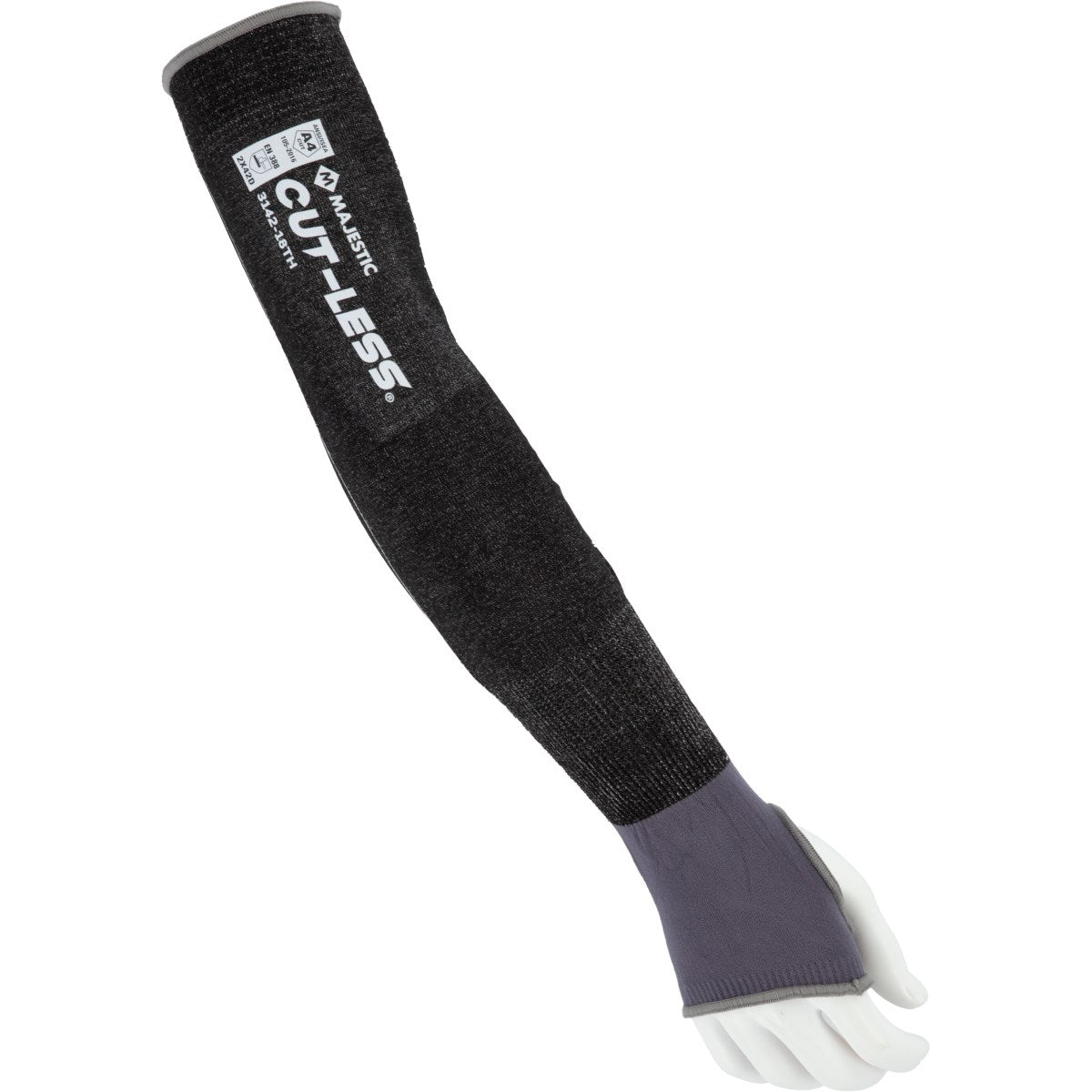 3142-18THY Majestic 18" Cut-less with Korplex® Cut Resistant Sleeves — 1 Each or 240 Each — FREE SHIPPING*