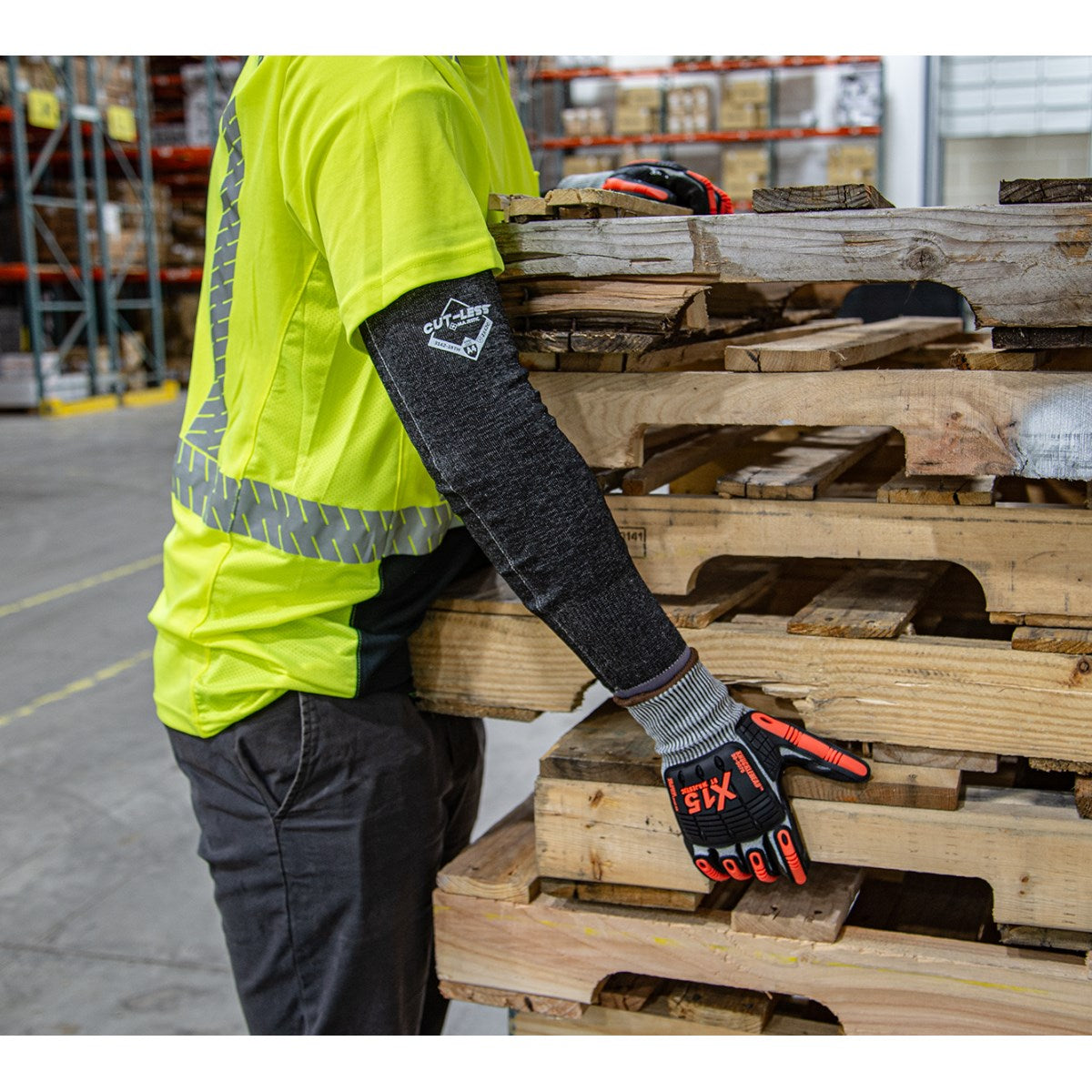 3142-18TH Majestic 18" Cut-less with Korplex® Cut Resistant Sleeves — 1 Each or 240 Each — FREE SHIPPING*