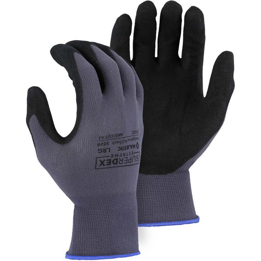 3228 Majestic SuperDex® Micro Foam Nitrile Palm Coated Glove — 12 Pairs or 144 Pairs — FREE SHIPPING*