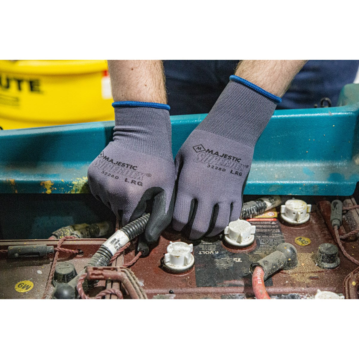 3228D Majestic SuperDex® Micro Foam Nitrile Palm Coated Glove — 12 Pairs or 144 Pairs — FREE SHIPPING*