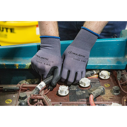 3228D Majestic SuperDex® Micro Foam Nitrile Palm Coated Glove — 12 Pairs or 144 Pairs — FREE SHIPPING*