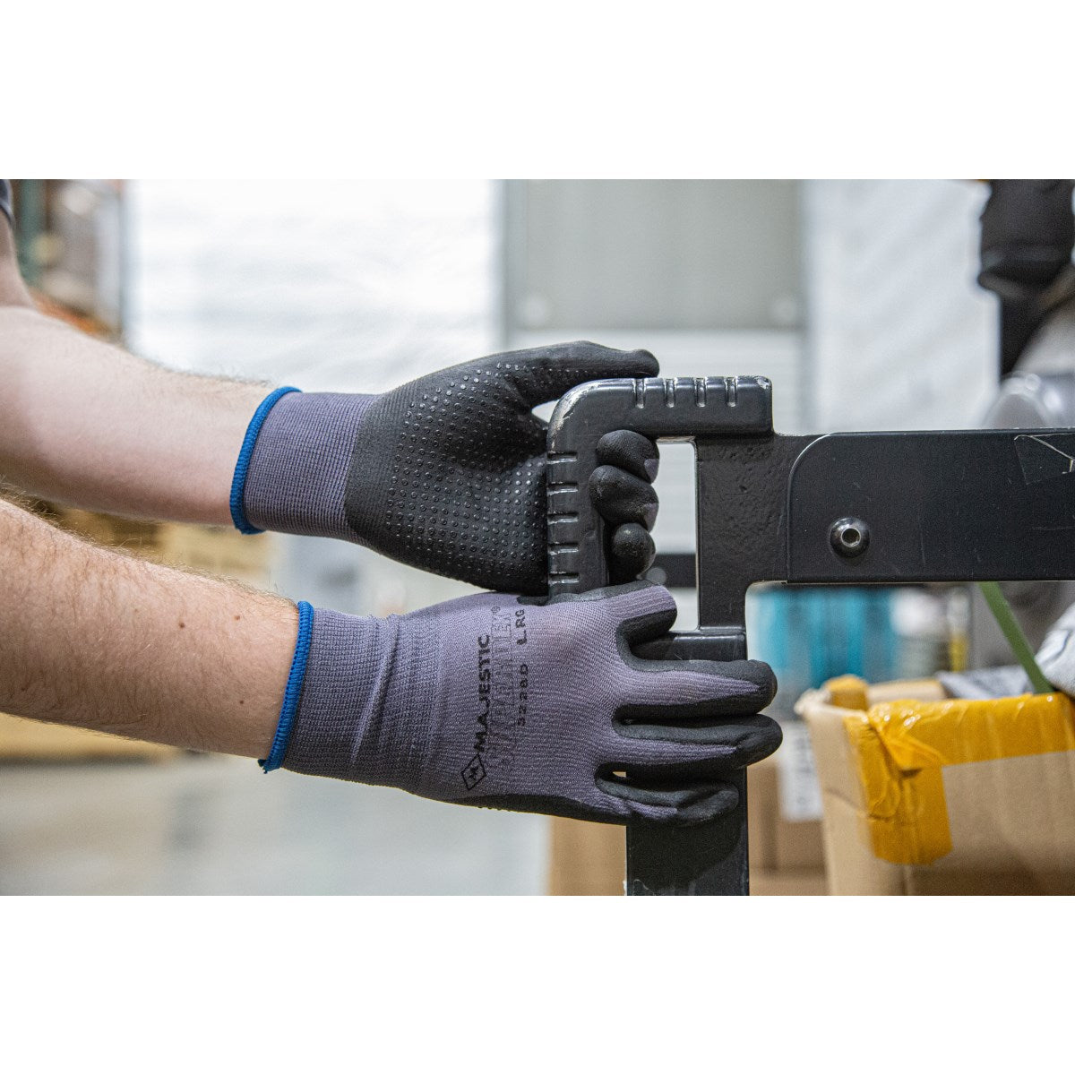 3228D Majestic SuperDex® Micro Foam Nitrile Palm Coated Glove — 12 Pairs or 144 Pairs — FREE SHIPPING*