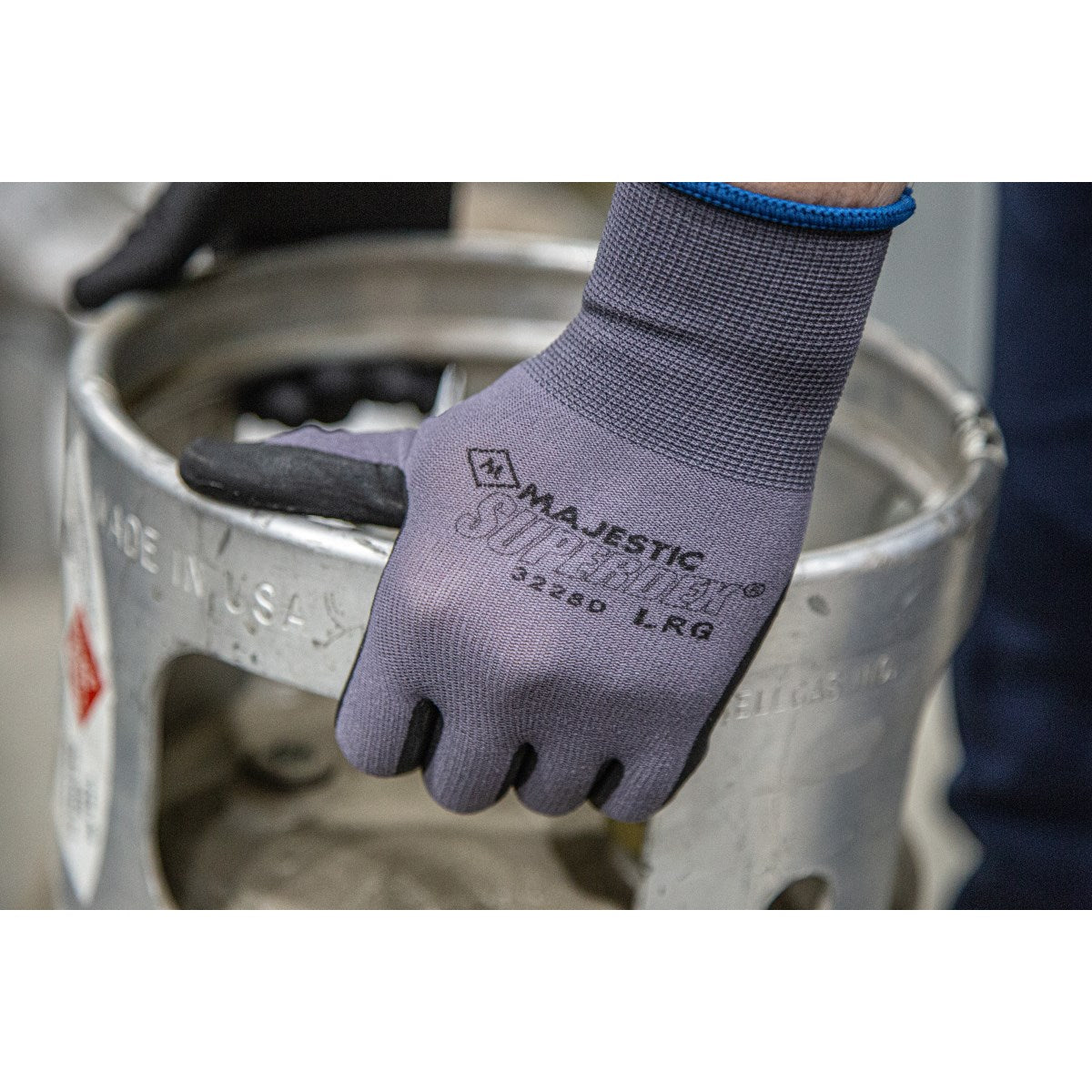 3228D Majestic SuperDex® Micro Foam Nitrile Palm Coated Glove — 12 Pairs or 144 Pairs — FREE SHIPPING*
