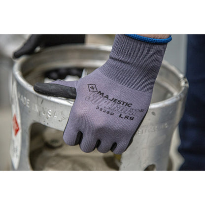 3228D Majestic SuperDex® Micro Foam Nitrile Palm Coated Glove — 12 Pairs or 144 Pairs — FREE SHIPPING*