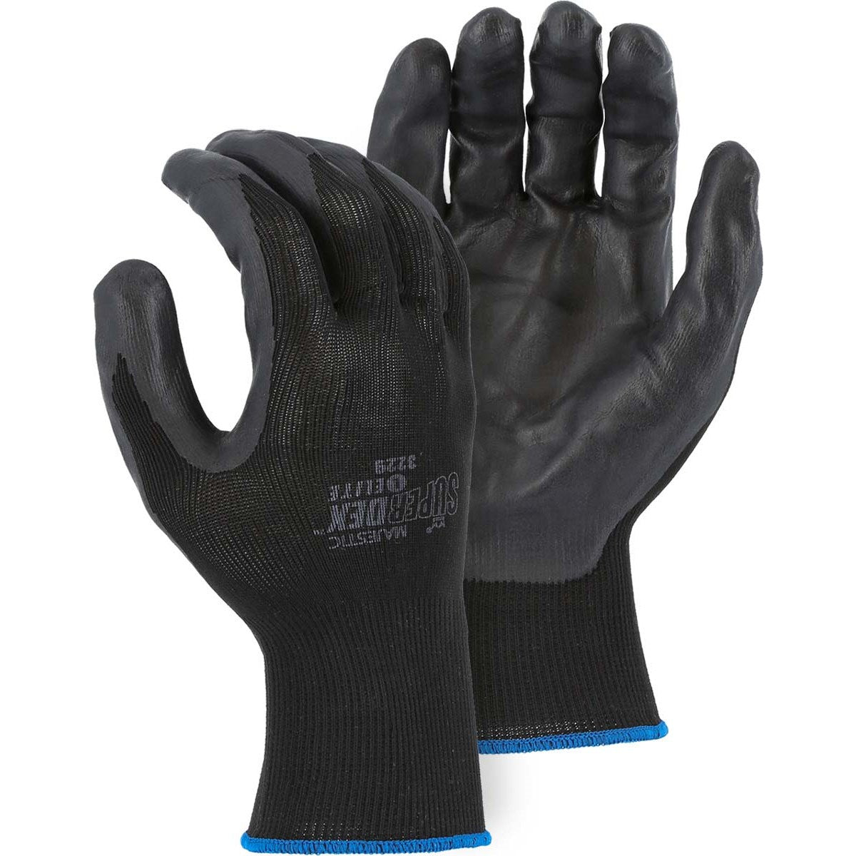 3229 Majestic Heavyweight Foam Nitrile Palm Coated Glove — 12 Pairs or 144 Pairs — FREE SHIPPING*
