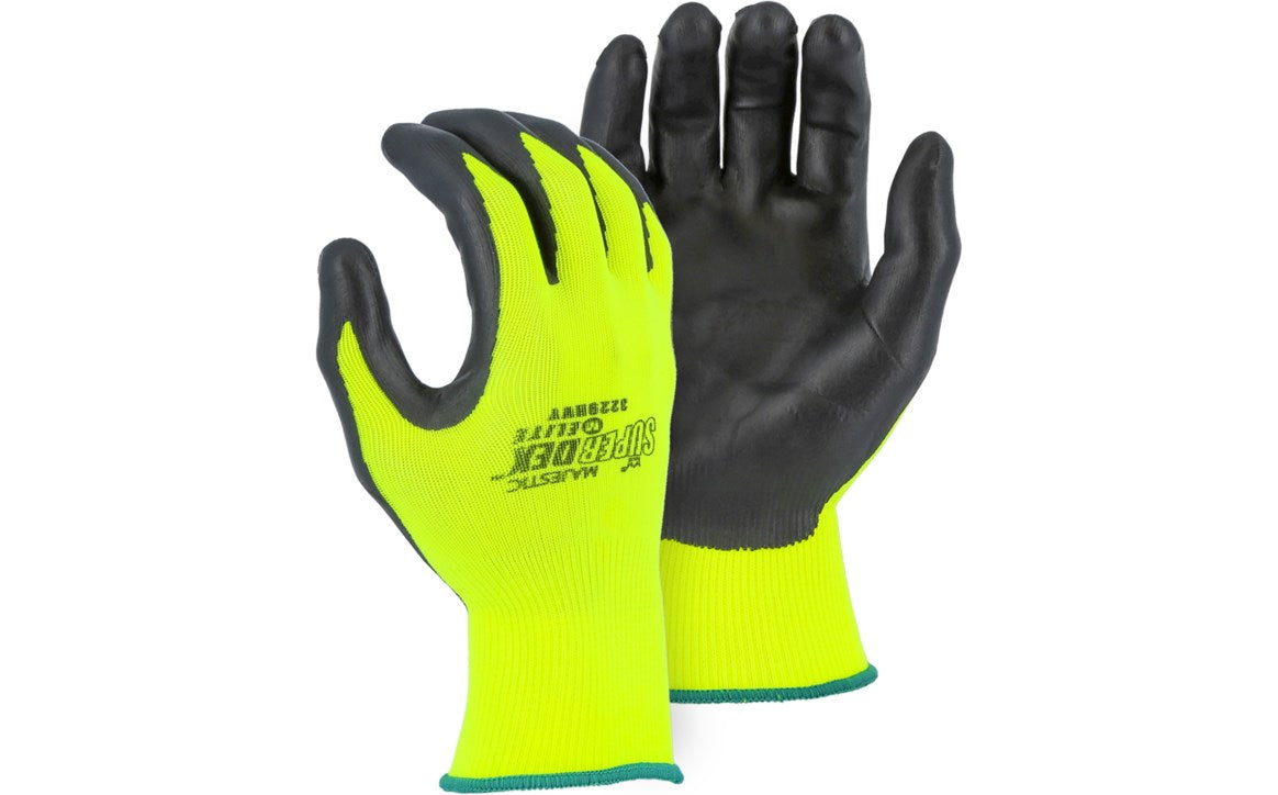 3229 Majestic Heavyweight Foam Nitrile Palm Coated Glove — 12 Pairs or 144 Pairs — FREE SHIPPING*