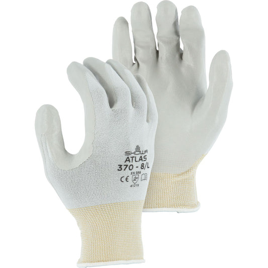 3260 Majestic Atlas® Gray Nitrile Palm Dipped Glove — 12 Pairs or 144 Pairs — FREE SHIPPING*