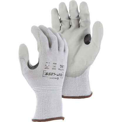 33-7705 Majestic Cut-Less® with Korplex® w Polyurethane Palm, A7 — 12 Pairs or 120 Pairs — FREE SHIPPING*